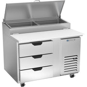 Beverage-Air DPD46HC Pizza Prep Table, 11.91 cu. ft., 115V - 3