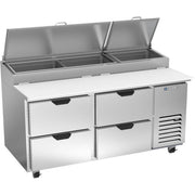Beverage-Air Pizza Prep Table, 20.7 cu. ft., 115V - 4 Drawer