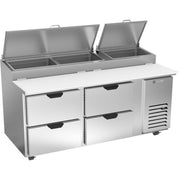 Beverage-Air Pizza Prep Table, 22.8 cu. ft., 115V - 4 Drawer