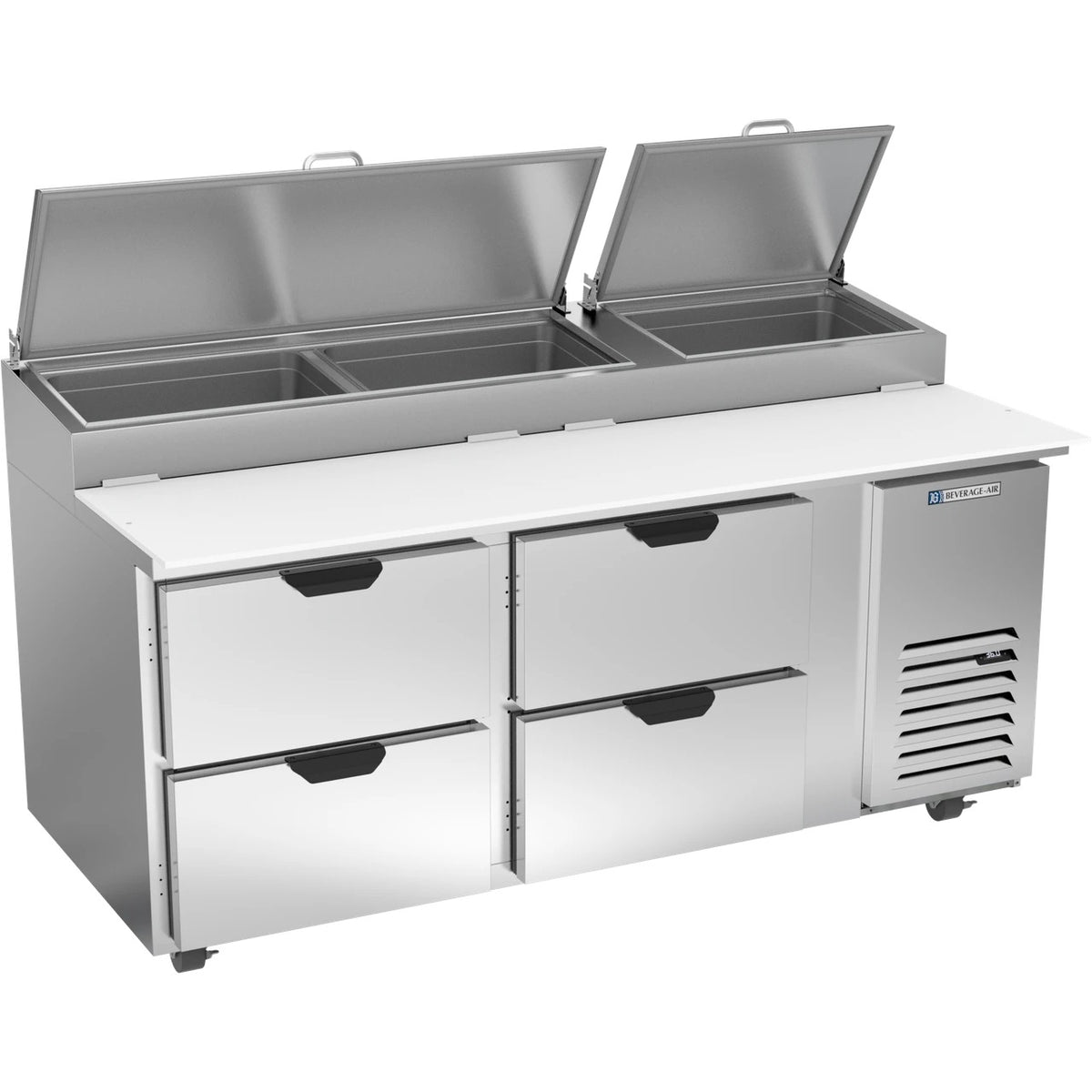 Beverage-Air Pizza Prep Table, 22.8 cu. ft., 115V - 4 Drawer