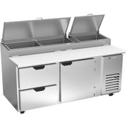 Beverage-Air DPD72HC Pizza Prep Table, 22.77 cu. ft., 115V - photo 2