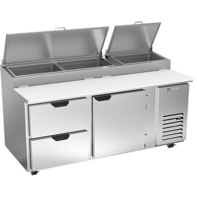 Beverage-Air DPD72HC Pizza Prep Table, 22.77 cu. ft., 115V - photo 2