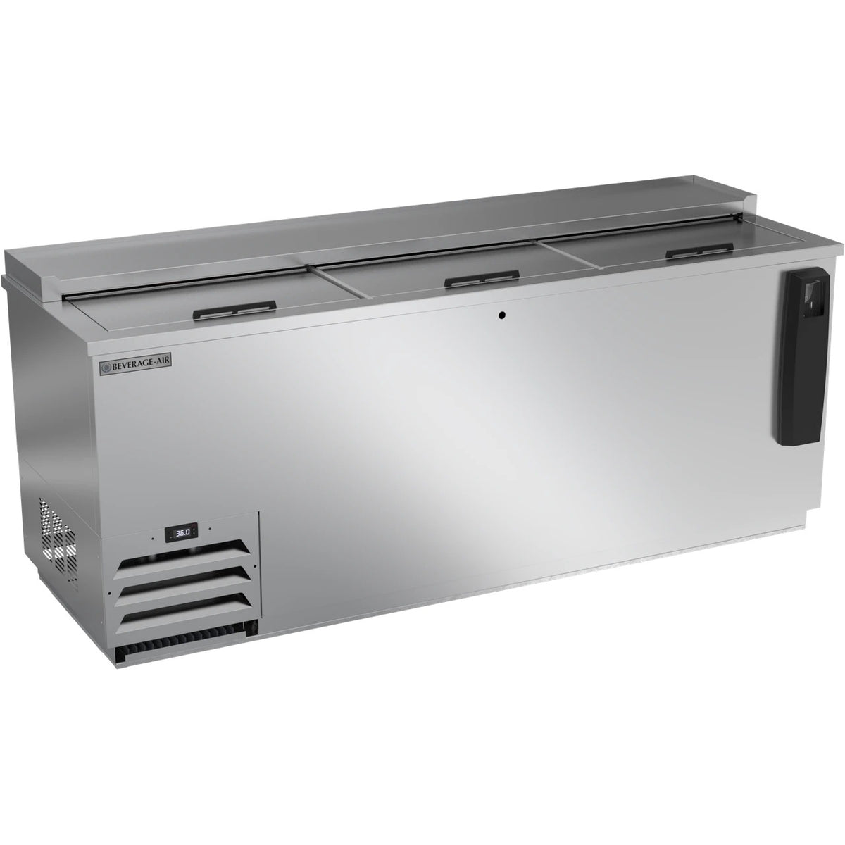 Beverage-Air DW79HC Bottle Cooler, 24.1 cu. ft., 115V - Hydrocarbon Series Stainless Steel