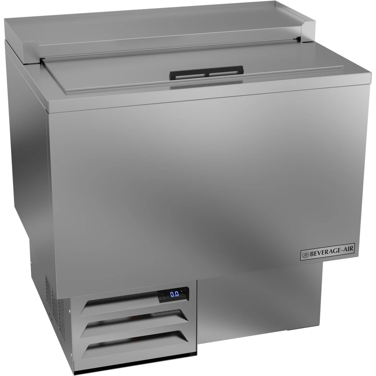 Beverage-Air GF34HC Glass Chiller, 6.4 cu. ft., 115V - Stainless Steel