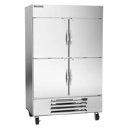 Beverage-Air HBF49HC-1 Reach-In Freezer, 52" Wide, 115V - Bottom Mounted Solid Half-Door