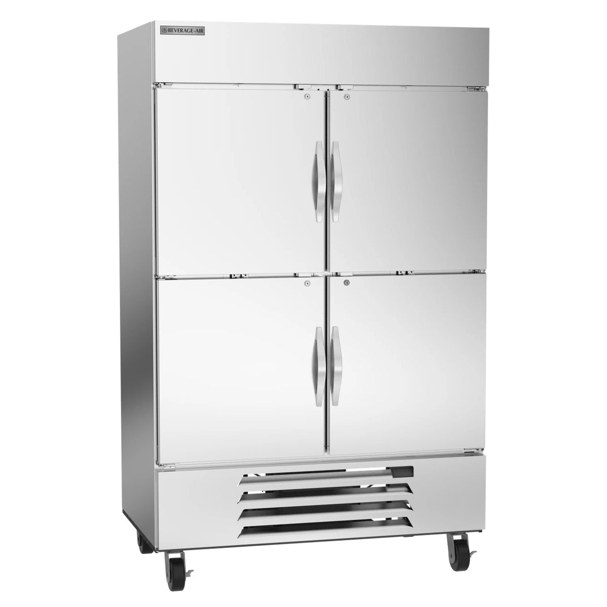 Beverage-Air HBF49HC-1 Reach-In Freezer, 52" Wide, 115V - Bottom Mounted Solid Half-Door