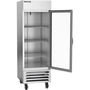 Beverage-Air HBR23HC-1 Reach-In Refrigerator, 27 1/4" Wide, 115V - Horizon Series 27" Bottom Mounted Glass LED Lighting