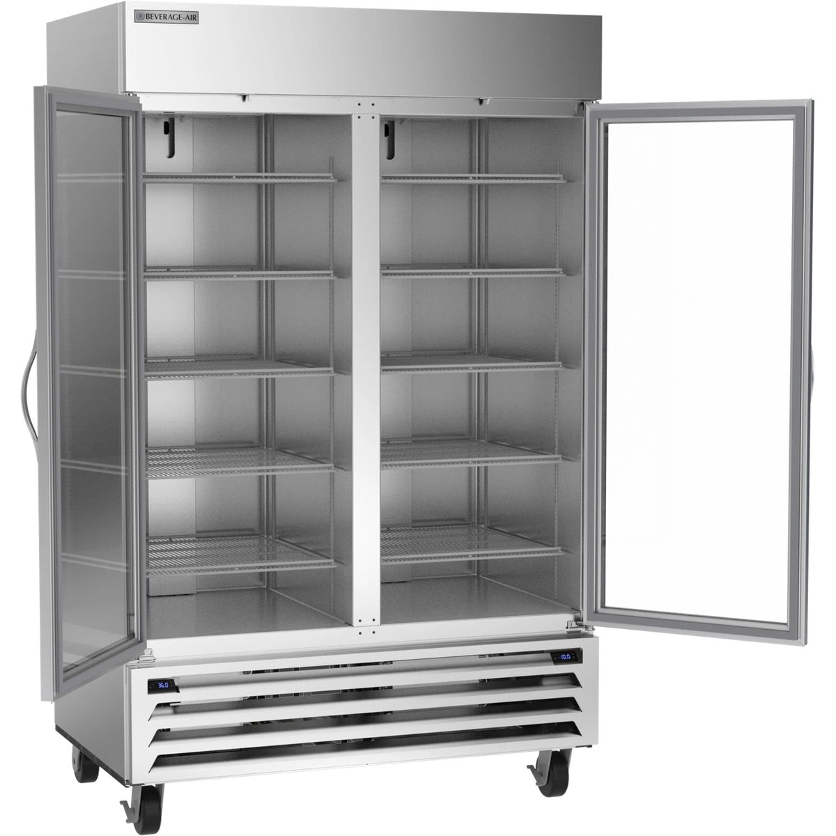 Beverage-Air HBRF49HC-1-A Refrigerator Freezer, 42.02 cu. ft., 115V - Solid