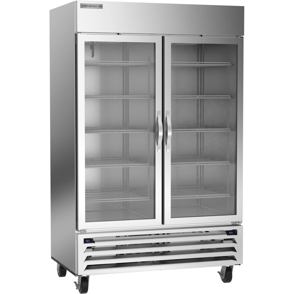 Beverage-Air HBRF49HC-1-A Refrigerator Freezer, 42.02 cu. ft., 115V - Glass