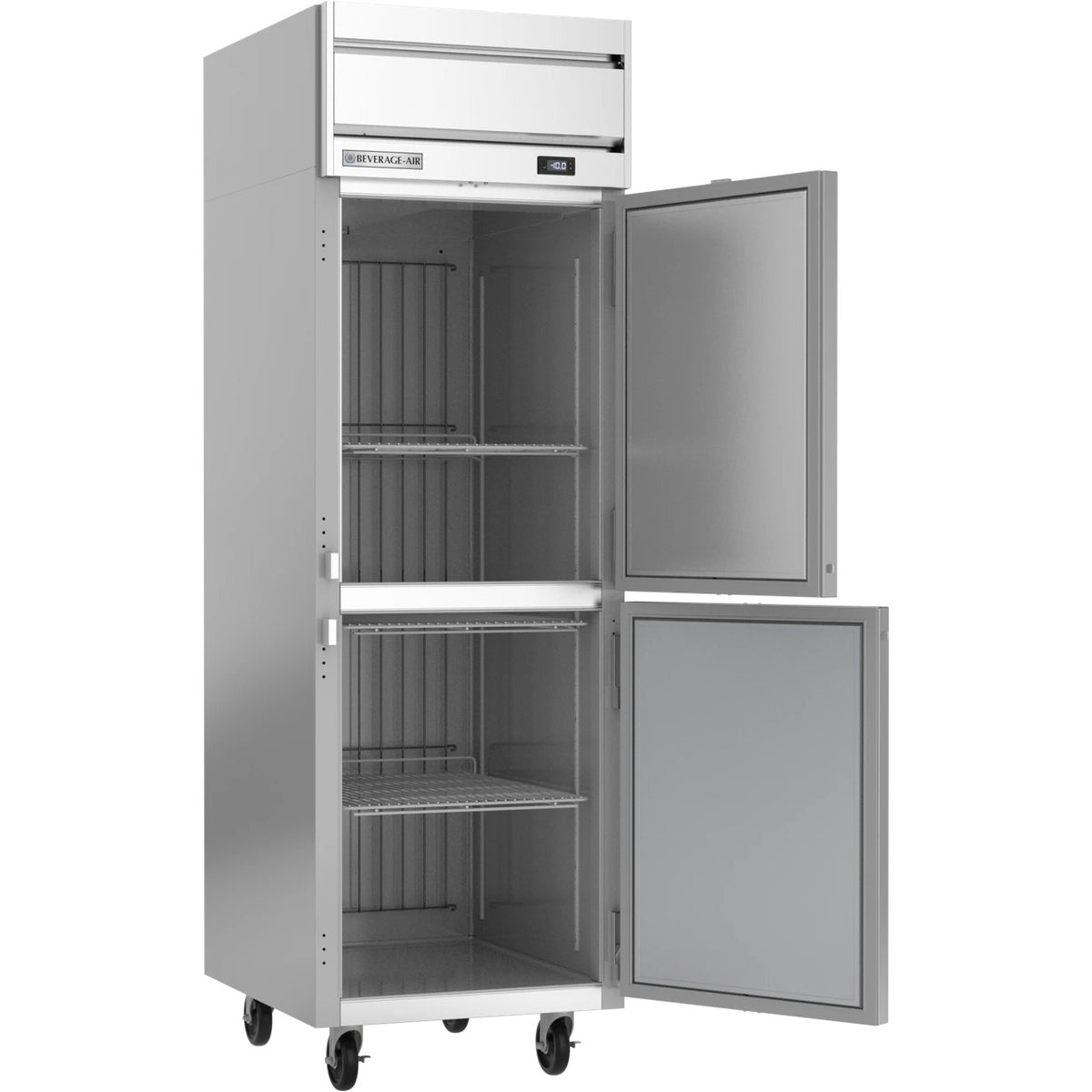 Beverage-Air HF1HC Reach-In Freezer, 21.06 cu. ft., 115V - Top Mounted Half Solid