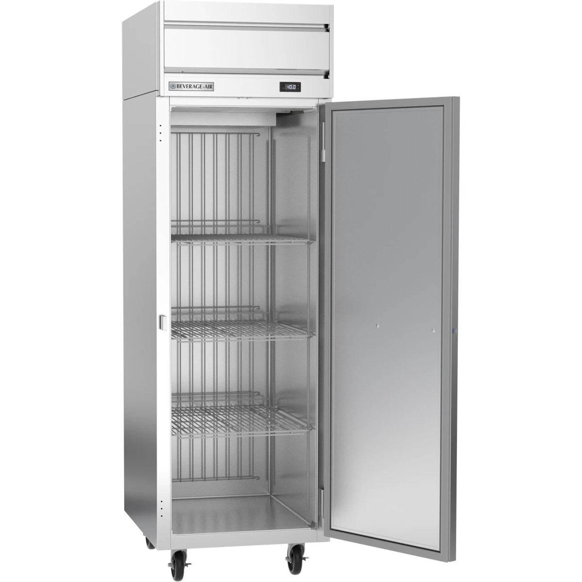Beverage-Air HFPS1HC Reach-In Freezer, 21.06 cu. ft., 115V - Solid All Stainless Steel