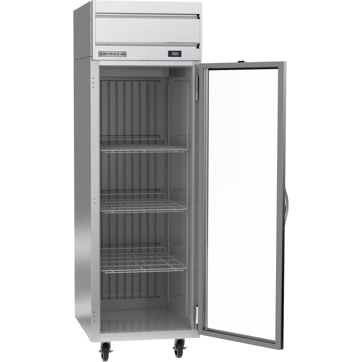 Beverage-Air HR1HC Reach-In Refrigerator, 26" Wide, 115V - Glass