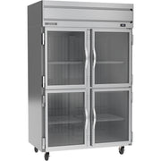 Beverage-Air HR2HC Reach-In Refrigerator, 52" Wide, 115V - Half Glass