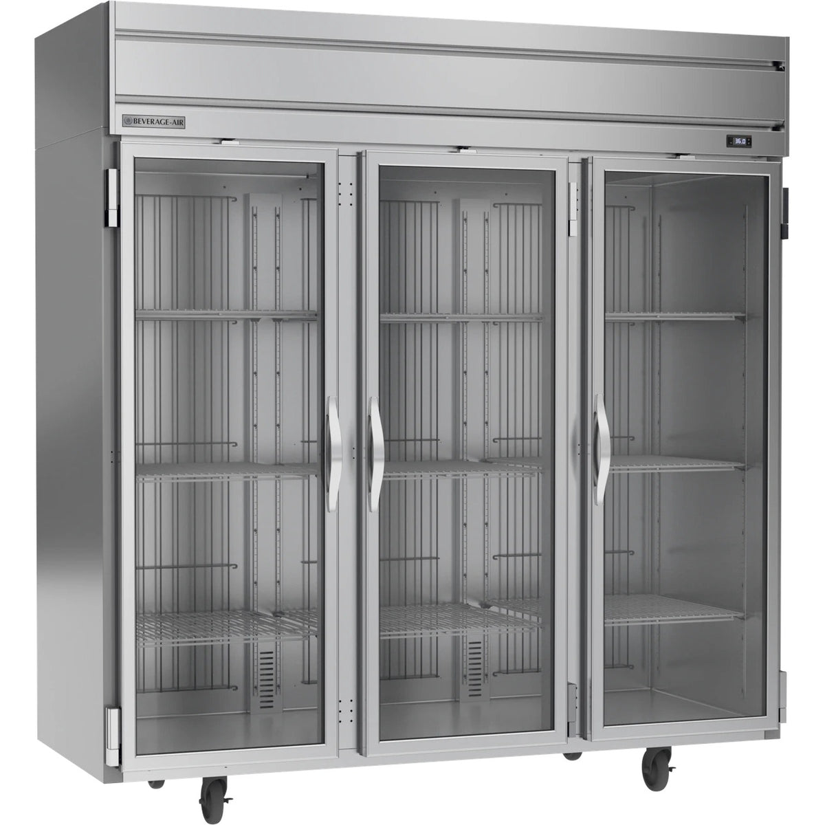 Beverage-Air HRPS3HC Reach-In Refrigerator, 71.52 cu. ft., 115V - HRPS3HC-1G