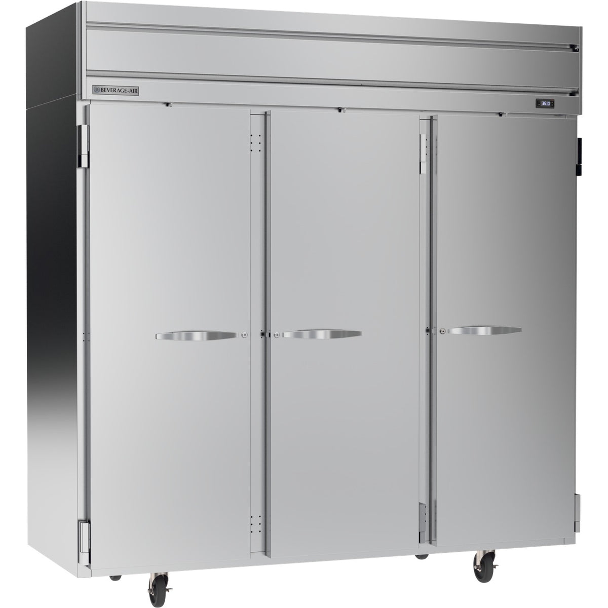 Beverage-Air HRPS3HC Reach-In Refrigerator, 71.52 cu. ft., 115V - HRPS3HC-1S