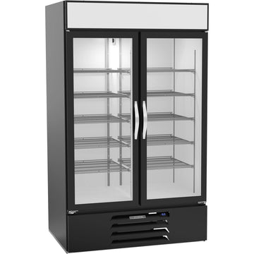 Beverage-Air MMF44HC-1 Freezer, 44 cu. ft., 115V - Black LED Lighting