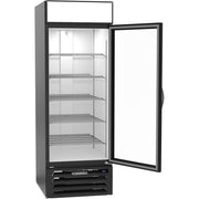 Beverage-Air MMR23HC-1 Glass Door Merchandiser, 115V - Refrigerated LED Lighting- 23 Cu. Ft.