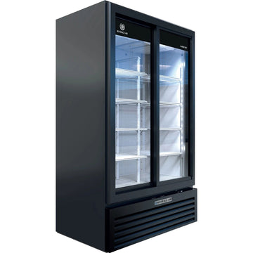 Beverage-Air MT49-1 Glass Door Merchandiser, 39.03 cu. ft., 115V - Black