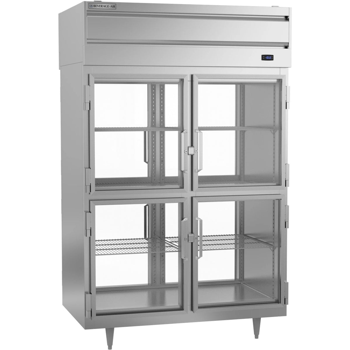 Beverage-Air PFD2HC Freezer, 52 1/8" Wide, 115V - 36 1/8" / 8 Doors