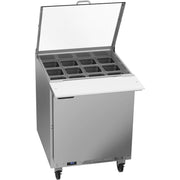 Beverage-Air SPE27HC Sandwich Prep Table, 6.76 cu. ft., 115V - SPE27HC-12M-CL