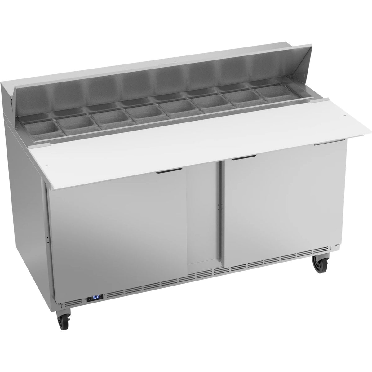 Beverage-Air SPE60HC Sandwich Prep Table, 115V - 60" x 38 3/8" x 50 3/4"