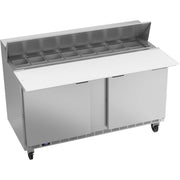 Beverage-Air SPE60HC Sandwich Prep Table, 115V - 60" x 36" x 41 11/16"
