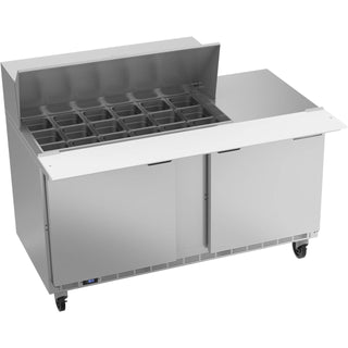 Beverage-Air Sandwich Prep Table, 45 1/2" High, 115V - 17.1 cu. ft.