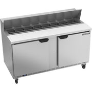 Beverage-Air SPE60HC Sandwich Prep Table, 115V - 60" x 29 1/4" x 41 11/16"