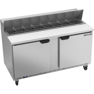 Beverage-Air SPE60HC Sandwich Prep Table, 115V - 60" x 29 1/4" x 41 11/16"