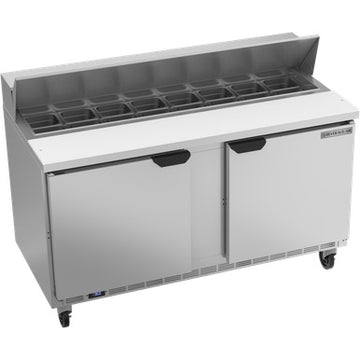 Beverage-Air SPE60HC Sandwich Prep Table, 115V - 60" x 29 1/4" x 41 11/16"
