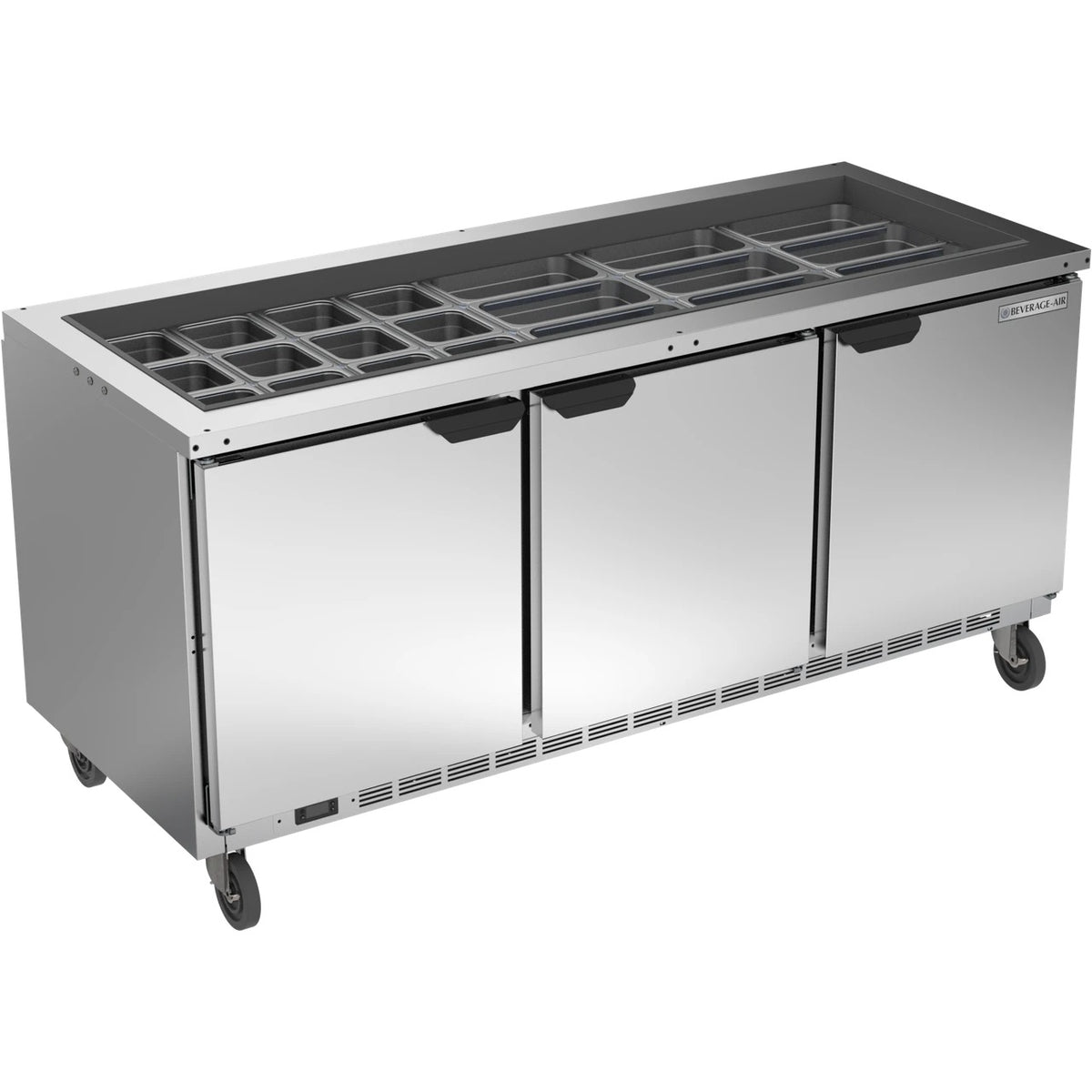 Beverage-Air SPE72HC-S Stainless Steel Food Table, 20.02 cu. ft., 115V - Default Title