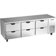 Beverage-Air UCRD93AHC-6 Undercounter Refrigerator, 93" Wide, 115V - 34 1/2"