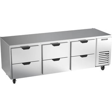 Beverage-Air UCRD93AHC-6 Undercounter Refrigerator, 93" Wide, 115V - 34 1/2"
