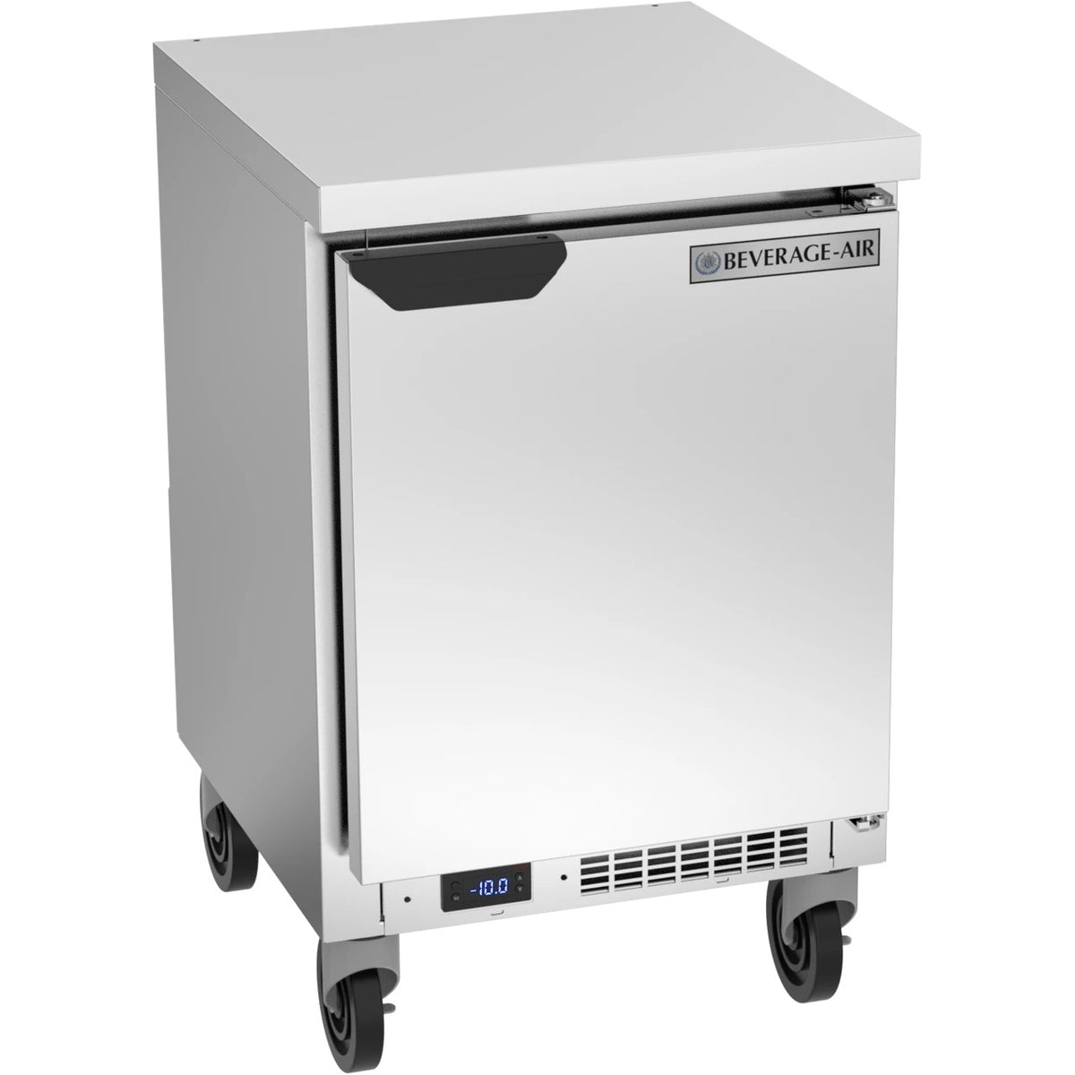 Beverage-Air WTF20HC Worktop Freezer, 20" Wide, 115V - 20" Shallow Depth Flat Top