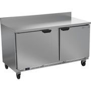 Beverage-Air WTF60AHC Worktop Freezer, 60" Wide, 115V - 29 1/4" x 39 5/8"