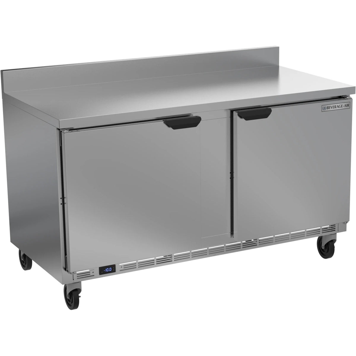 Beverage-Air WTF60AHC Worktop Freezer, 60" Wide, 115V - 29 1/4" x 39 5/8"