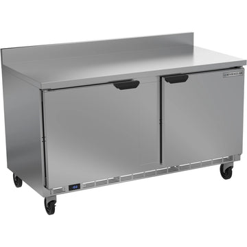 Beverage-Air WTF60AHC Worktop Freezer, 60" Wide, 115V - 29 1/4" x 39 5/8"