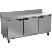 Beverage-Air WTR72AHC Worktop Refrigerator, 72" Wide, 115V - WTR72AHC-FIP