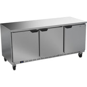 Beverage-Air WTR72AHC Worktop Refrigerator, 72" Wide, 115V - WTR72AHC-FLT