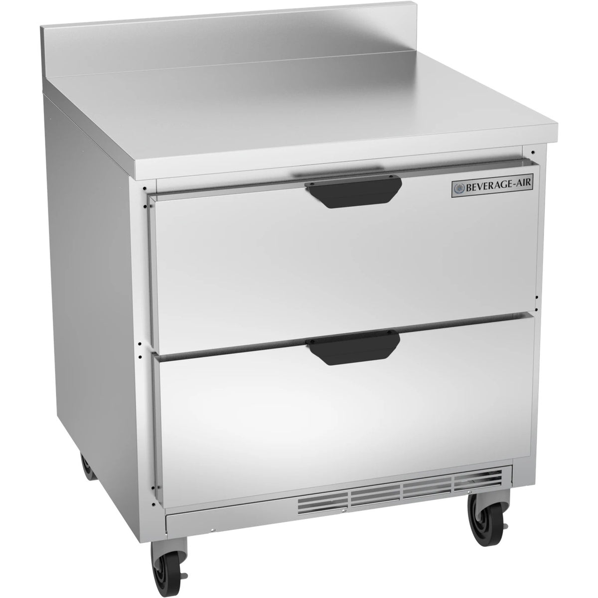 Beverage-Air Worktop Refrigerator, 7.2 cu. ft., 115V - WTRD32AHC-2-FIP