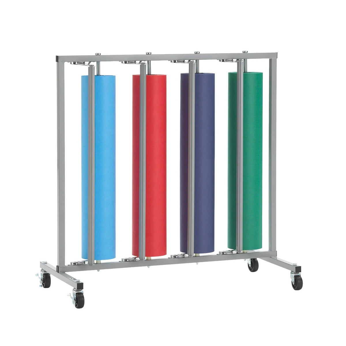 Bulman R998 Steel Paper Rack, 4 Rolls - Unassembled