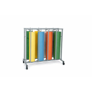 Bulman R999 Steel Paper Rack, 8 Rolls, Silver - Default Title