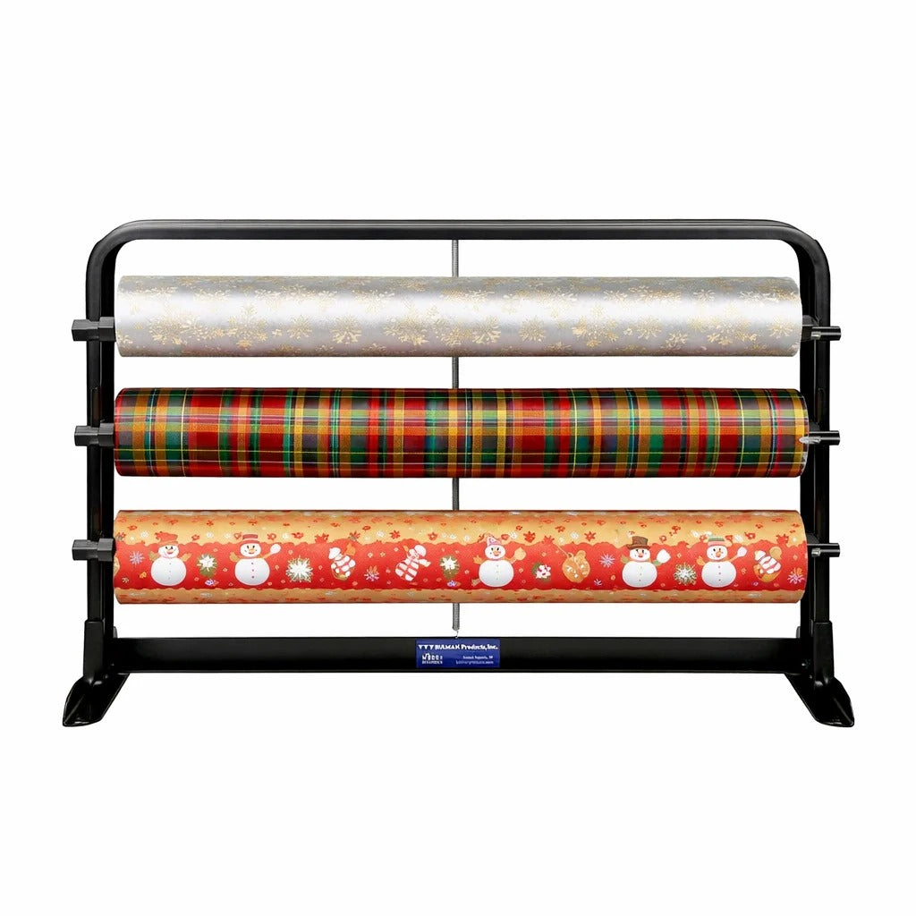 Bulman T324 Paper Cutter Rack, 3 Rolls - 24"