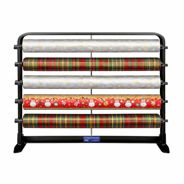 Bulman T624 Steel Paper Rack, 6 Rolls - 27 3/4"