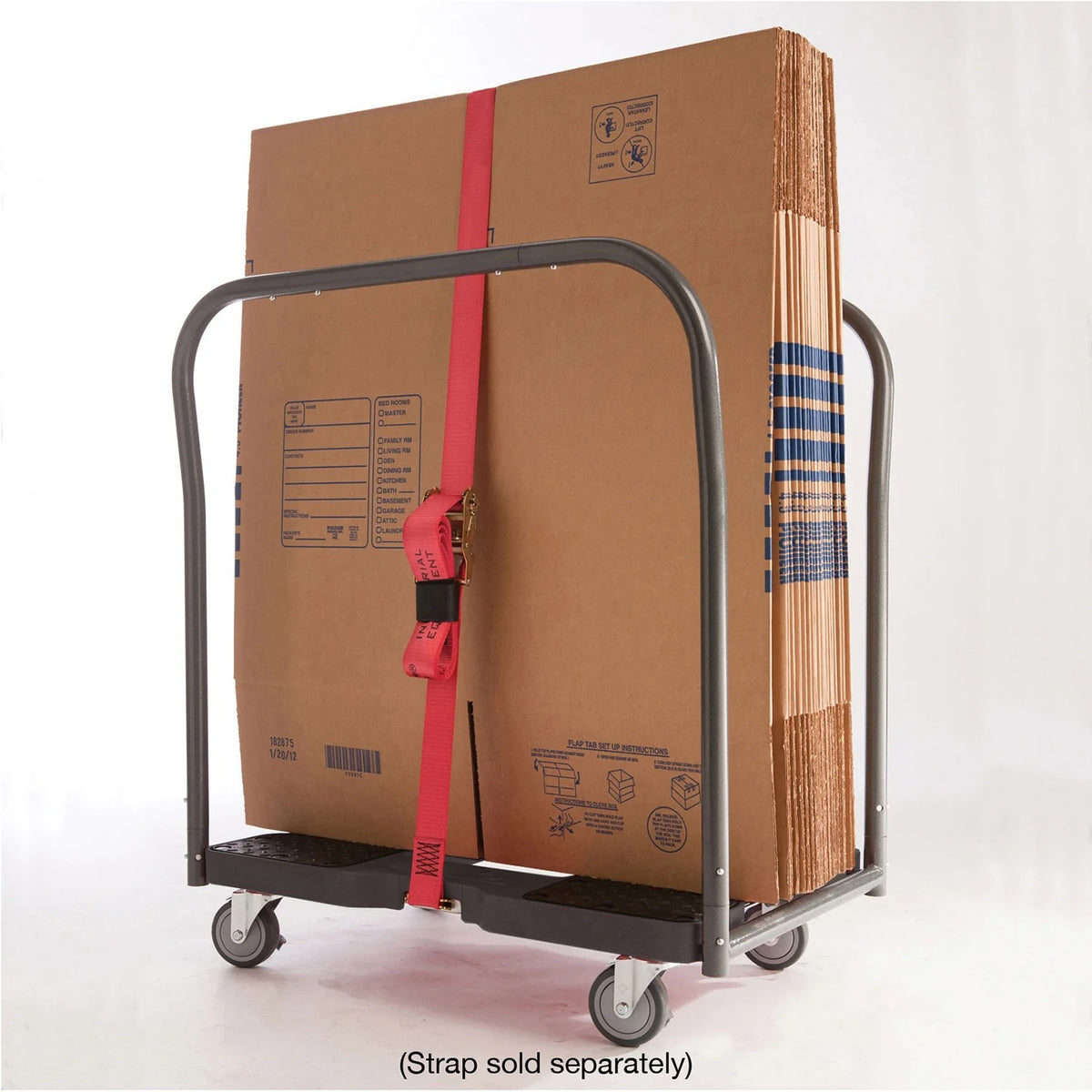Snap-Loc Cargo Control Systems Cart Dolly, 20 1/2" x 35", Black - photo 7