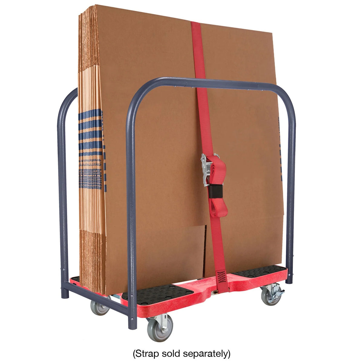 Snap-Loc Cargo Control Systems Cart Dolly, 20 1/2" x 35", Red - photo 7