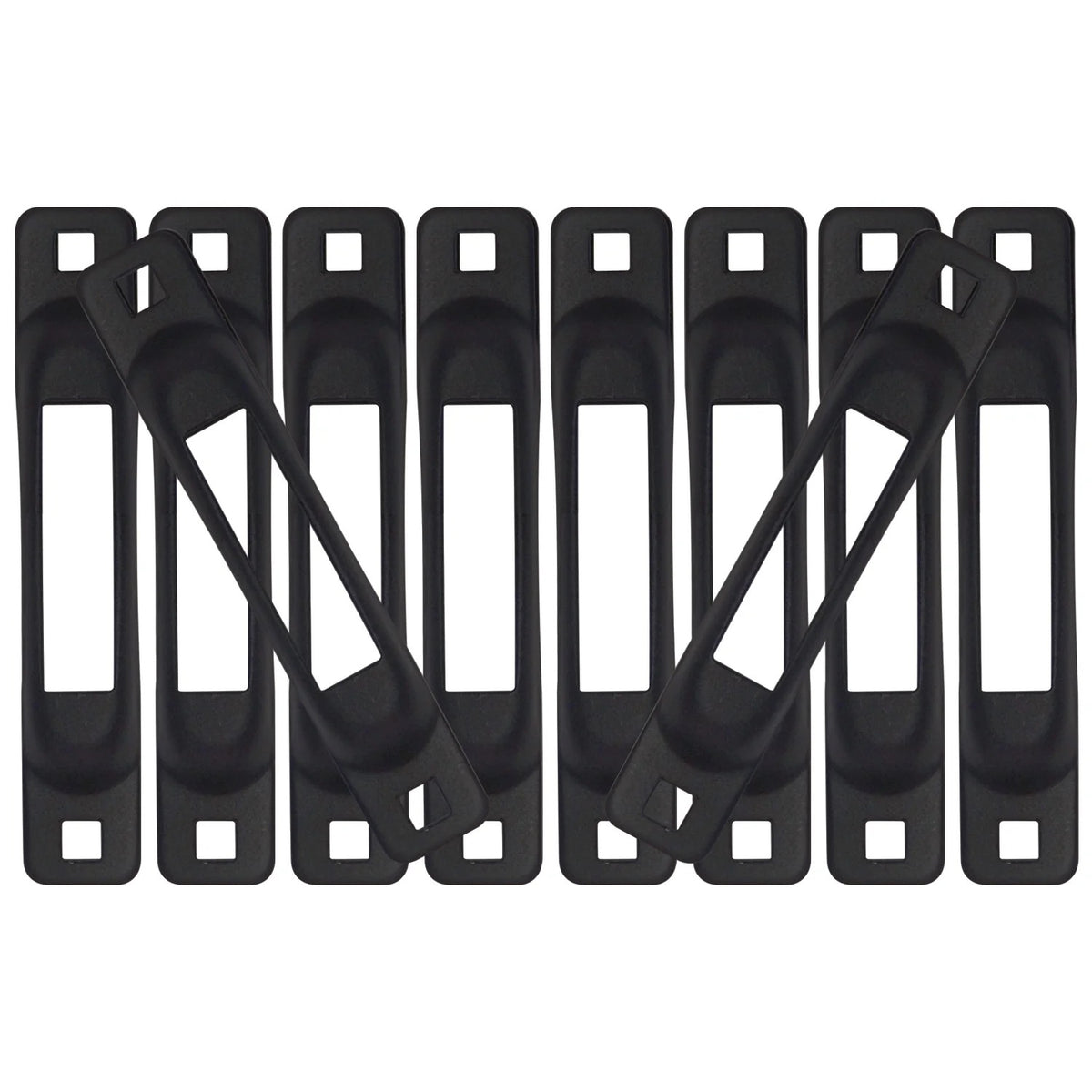 Snap-Loc Cargo Control Systems Steel Strap Anchor, 1/2" x 1", Black - 10/Pack