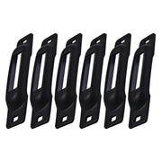 Snap-Loc Cargo Control Systems Steel Strap Anchor, 1/2" x 1", Black - 6/Pack