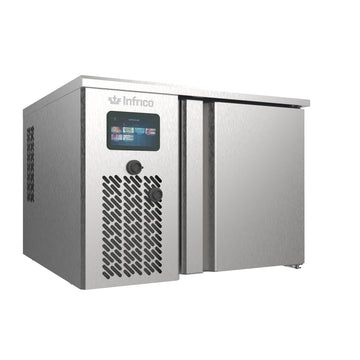 Infrico IBC Stainless Steel Chiller Freezer, 115V - 21 1/4"