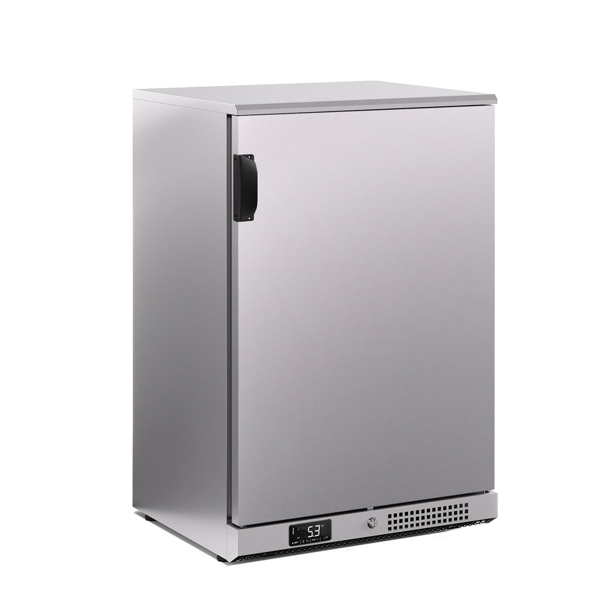 Infrico IMD Stainless Steel Bar Refrigerator, 36 3/16" High, 115V - 5 cu. ft.